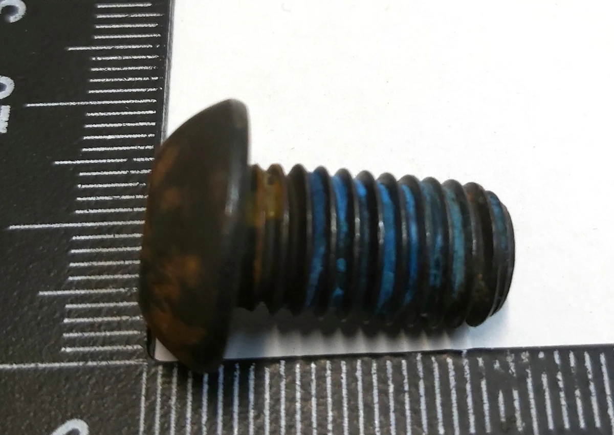 16 Болт соединения спинки  и сиденья PN,M10-1.5X19,[109],ZN[B],MAT,ADH Tesla Model 3, Model Y 1128435-00-C