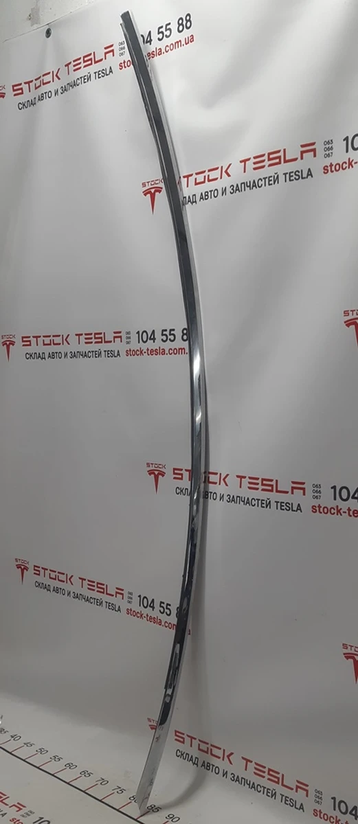 2 Молдинг кузова бічний правий хромований метал Tesla model X 1129078-00-B
