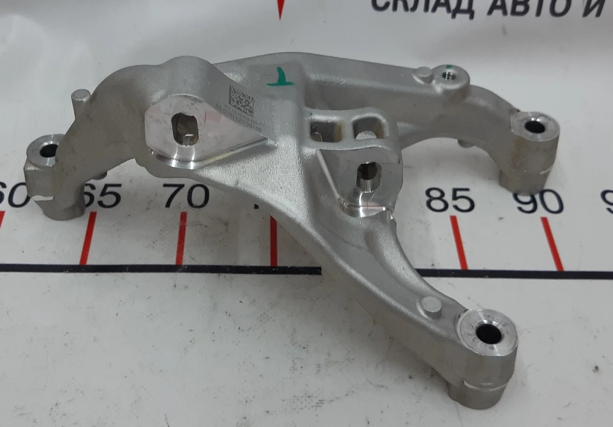 2 Front engine mounting bracket left pyramid AWD Tesla model X, S REST 1134684-00-C