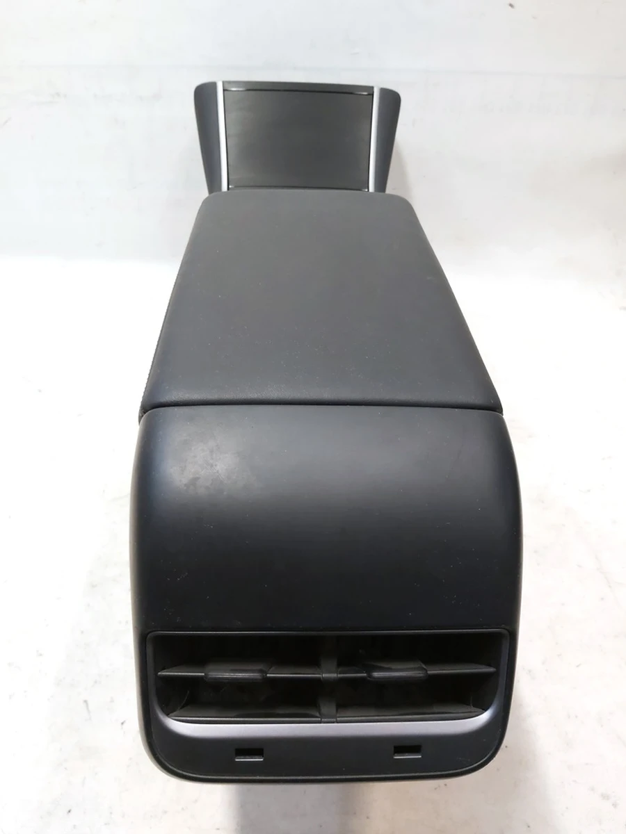 1 Центральна консоль PREMIUM підлокітник Black підсклянник Plastic Black без килимків та електроніки Tesla model 3, model Y 1087900-00-E