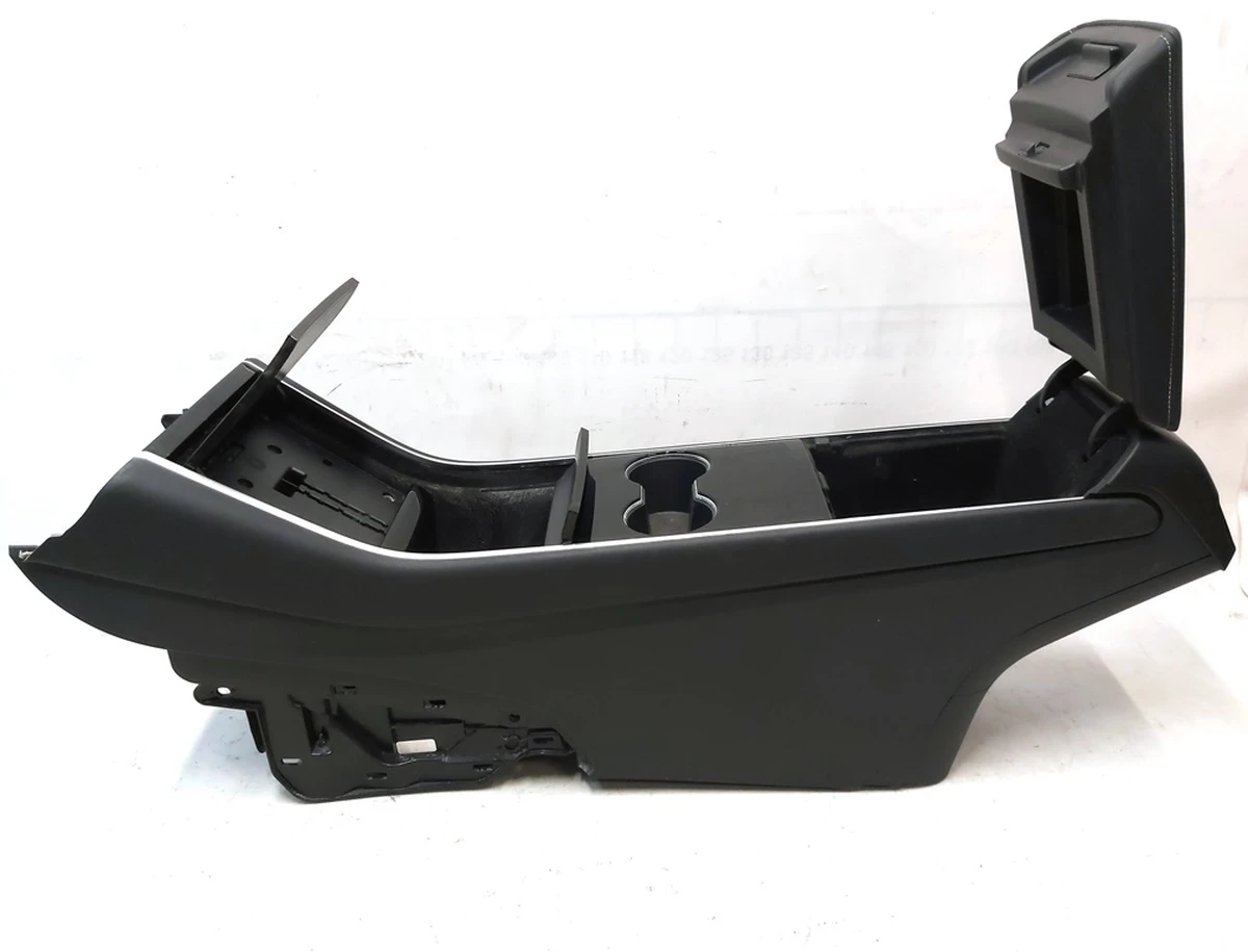 1 Центральна консоль PREMIUM підлокітник Black підсклянник Plastic Black без килимків та електроніки Tesla model 3, model Y 1087900-00-E