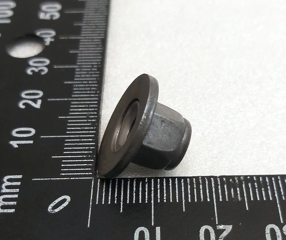 3 Гайка з шайбою HX,M6-1.0,[8],ZNNI,PTP Tesla model Y 1137563-00-A