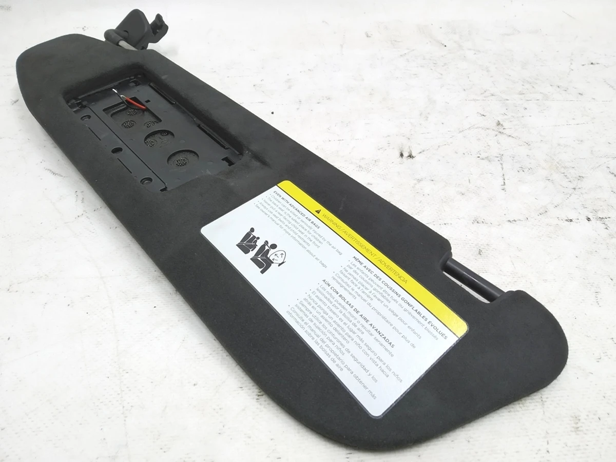 1 Козырек солнцезащитный левый ALC BLK без зеркала и подсветки Tesla model S REST 1143824-86-C