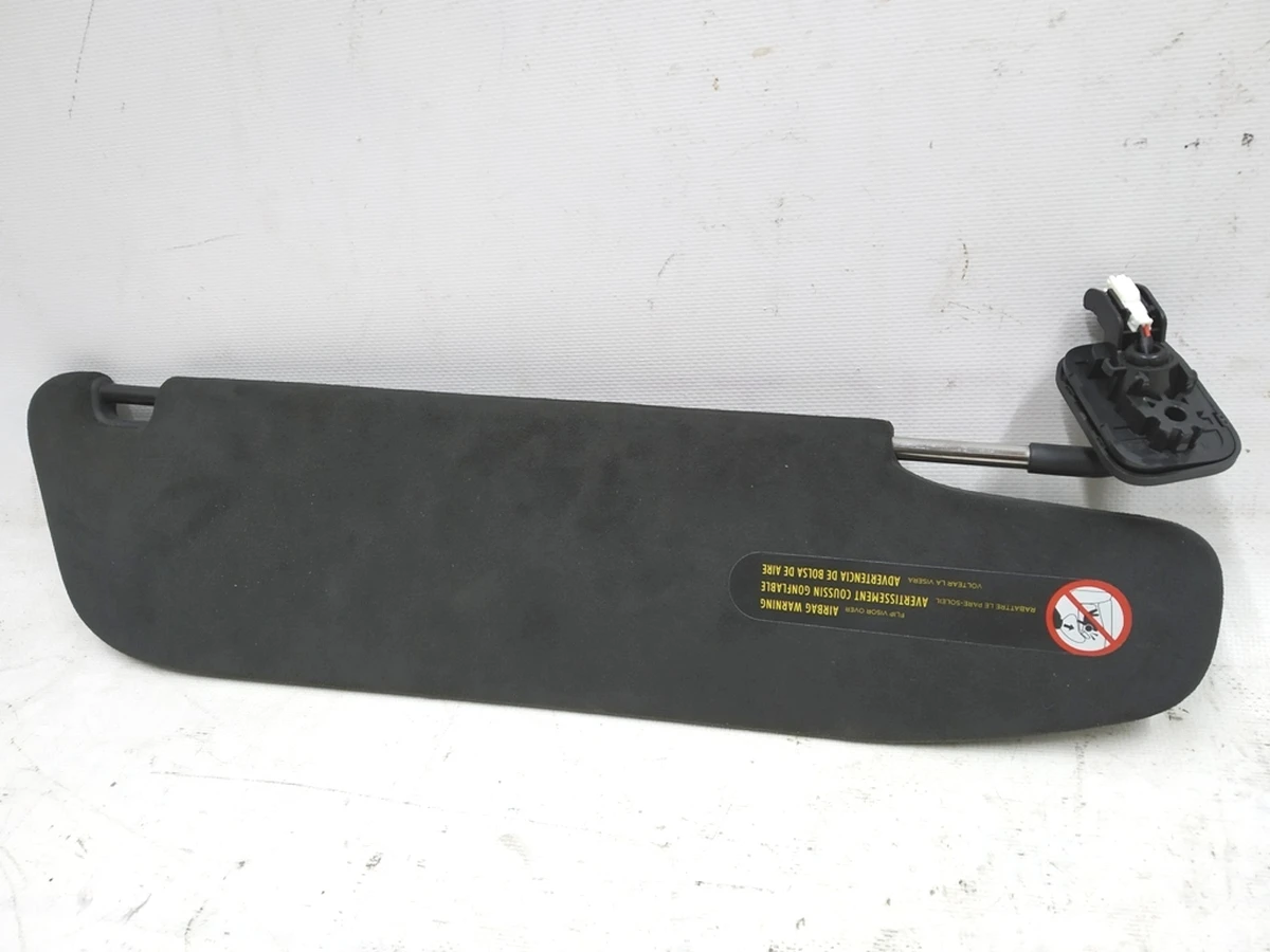 1 Козырек солнцезащитный левый ALC BLK без зеркала и подсветки Tesla model S REST 1143824-86-C