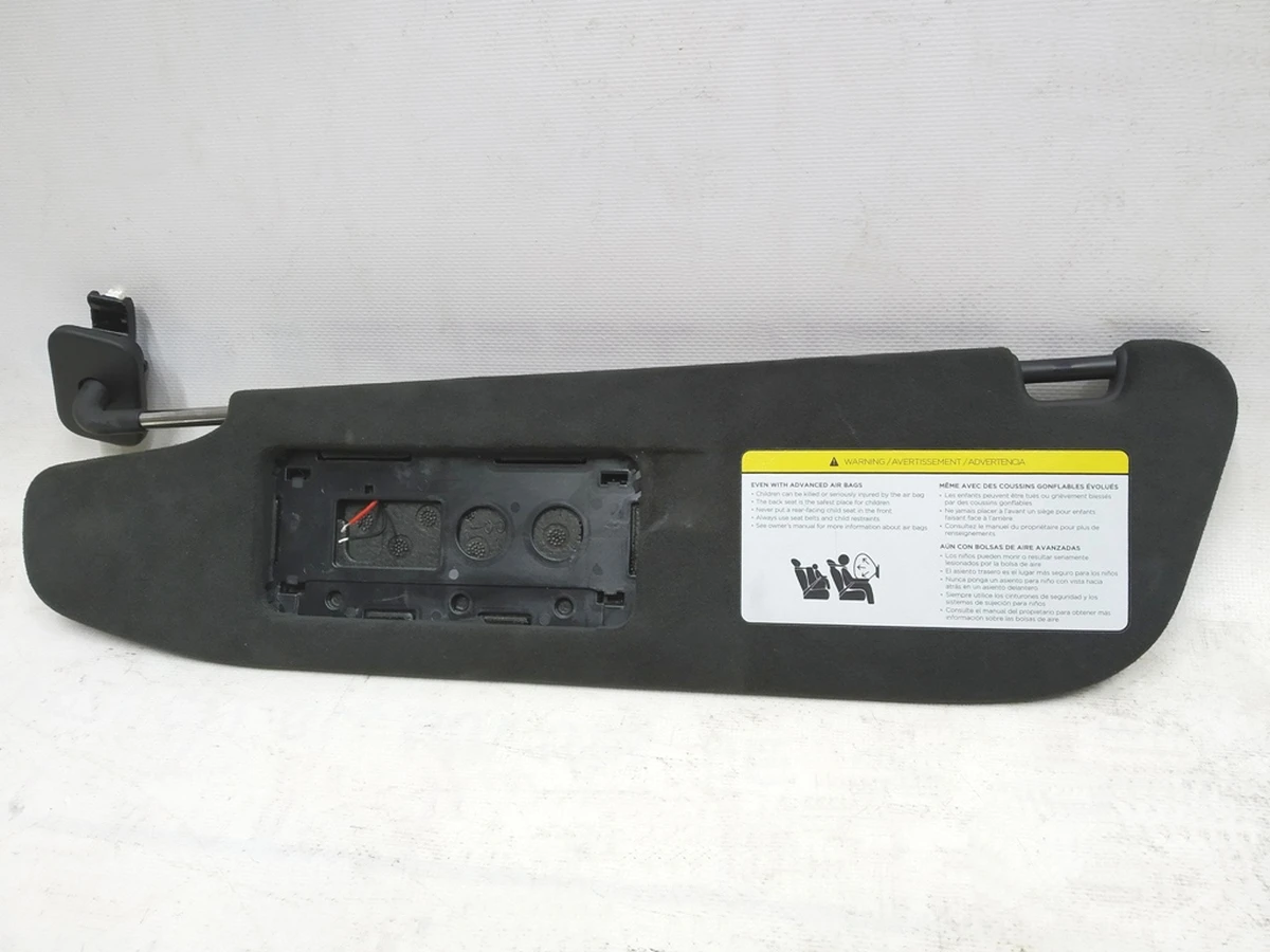 1 Козырек солнцезащитный левый ALC BLK без зеркала и подсветки Tesla model S REST 1143824-86-C