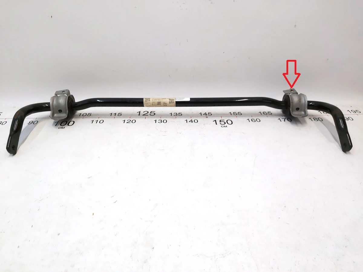 1 Стабілізатор передній 28 мм в зборі з кронштейнами кріплення Tesla Model 3, Model 3 Jan 2024, Model Y 1144387-00-B