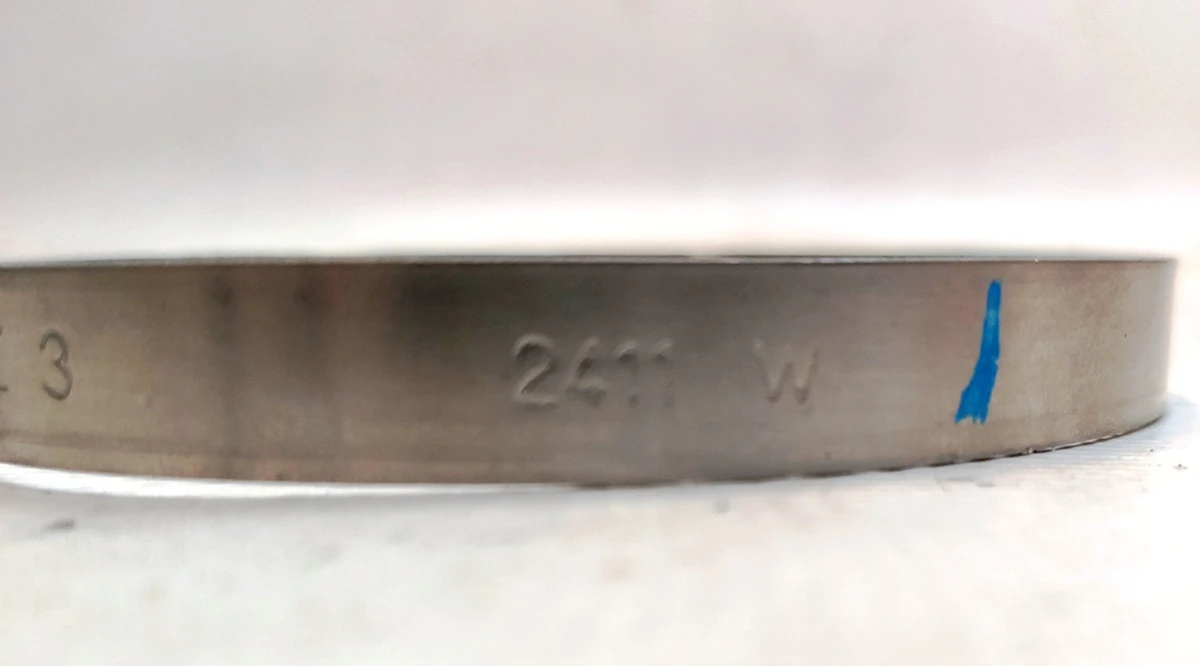 1 Хомут WE3 2411W пильника внутрішньої передньої півосі Tesla Model Y 1188119-00-B