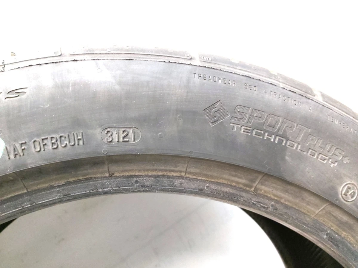 Шина 255/45 ZR19 104W XL 19AS CONTINENTAL EXTREME 7.50 mm data 31/21 Tesla model Y 1188211-00-B