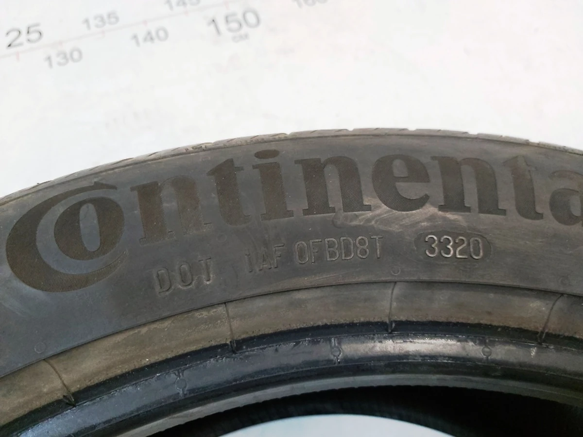 1 Шина 255/45R19 104W XL-CONTINENTAL-PRO CONTACT RX A/S (T0) 5.95 mm data 33/20 Tesla Model Y 1188213-00-B
