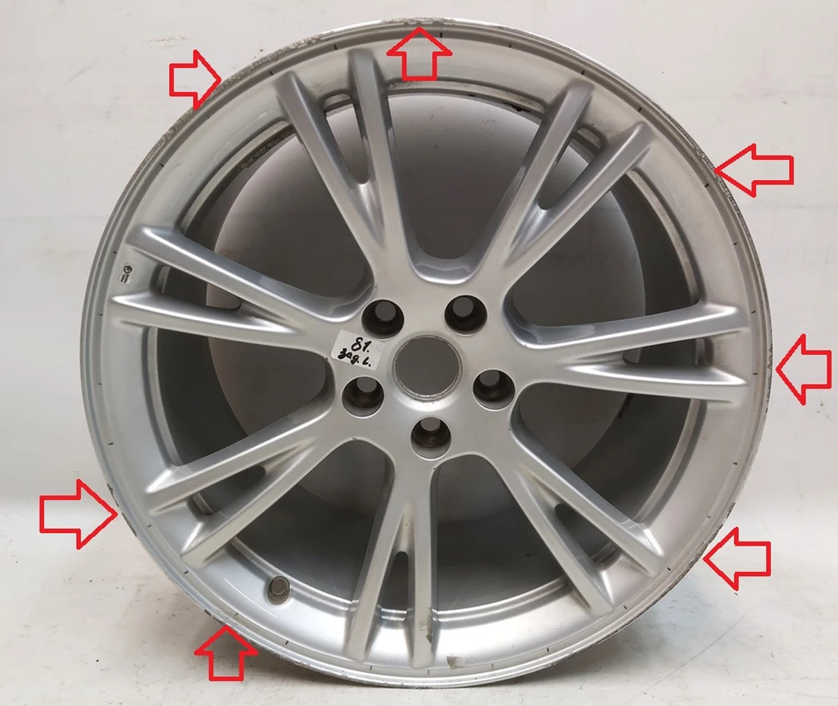 1 Колісний диск 19X9.5J ET45 Tesla model Y 3488222-00-B