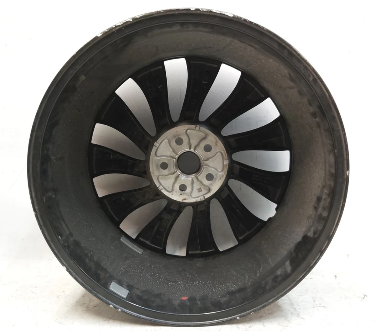 7 Диск колёсный 21X9.5J ET40, SATIN CHARCOAL с повреждением Tesla model Y 3488226-00-A
