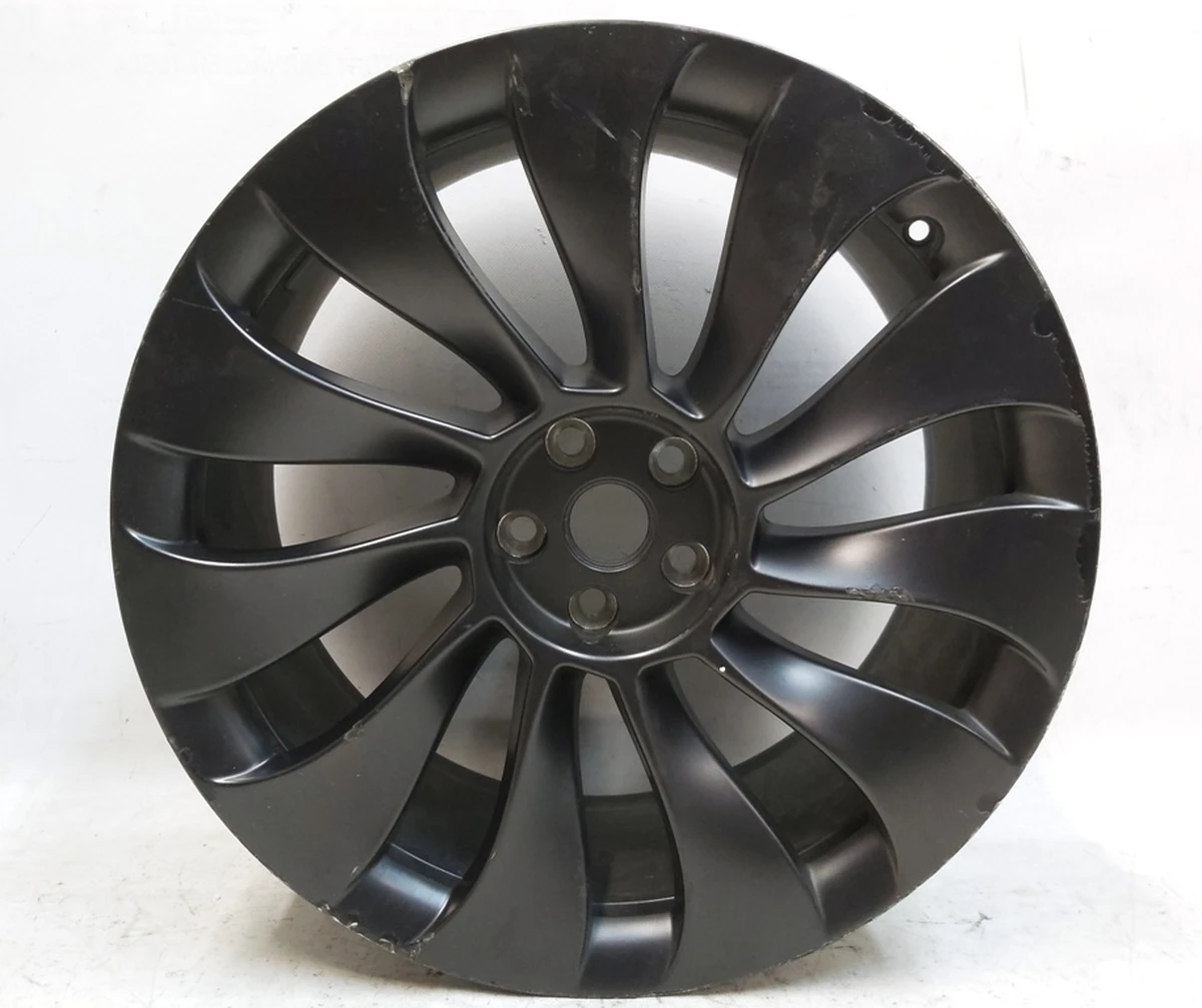 7 Диск колёсный 21X9.5J ET40, SATIN CHARCOAL с повреждением Tesla model Y 3488226-00-A