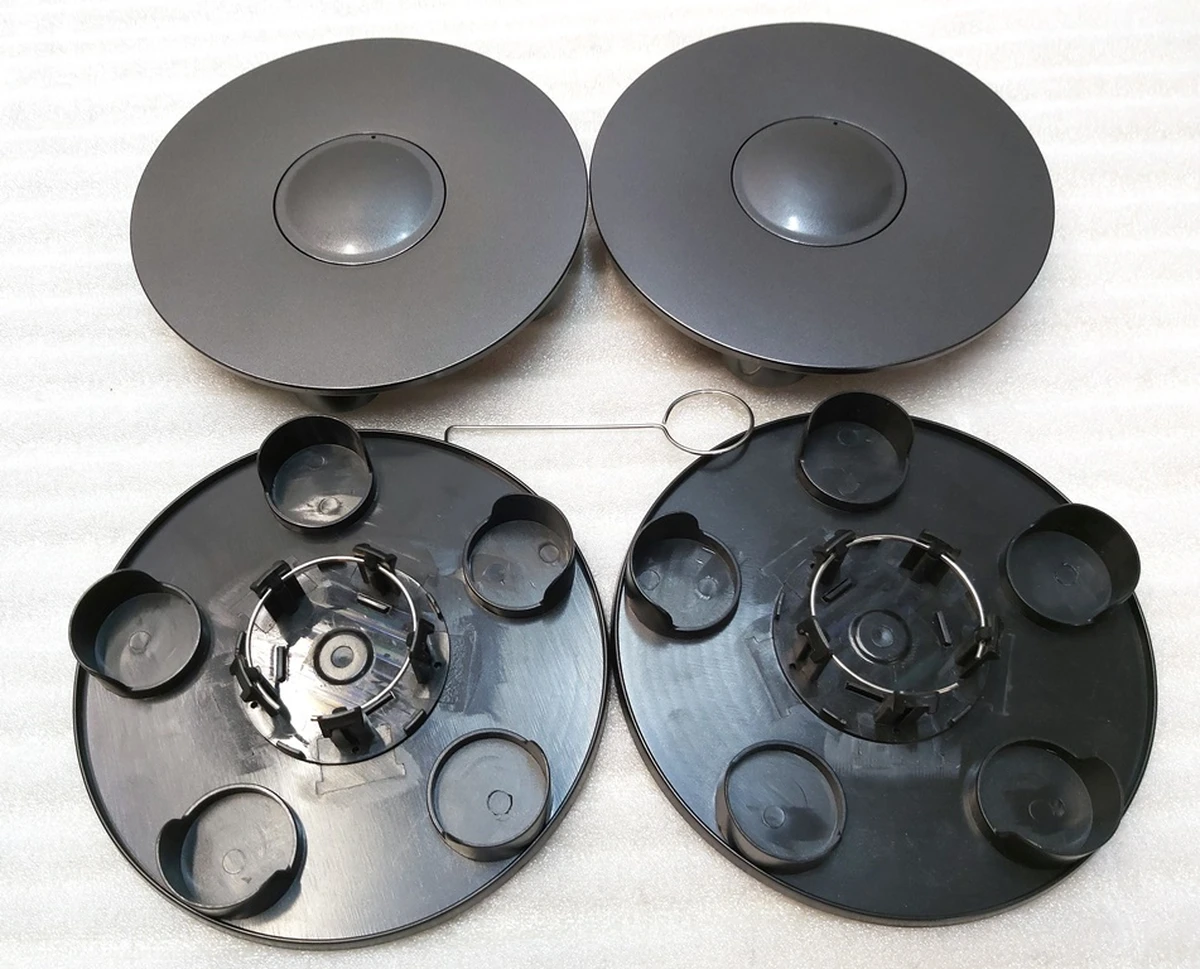 9 Ковпачок центральний колісного диска 21 дюйм (GREY) style2 (комплект 4 штуки) Tesla model 3, model Y 1188236-00-A