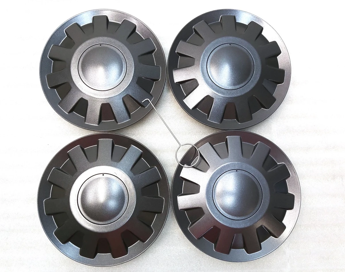 9 Ковпачок центральний колісного диска 21 дюйм (GREY) style2 (комплект 4 штуки) Tesla model 3, model Y 1188236-00-A