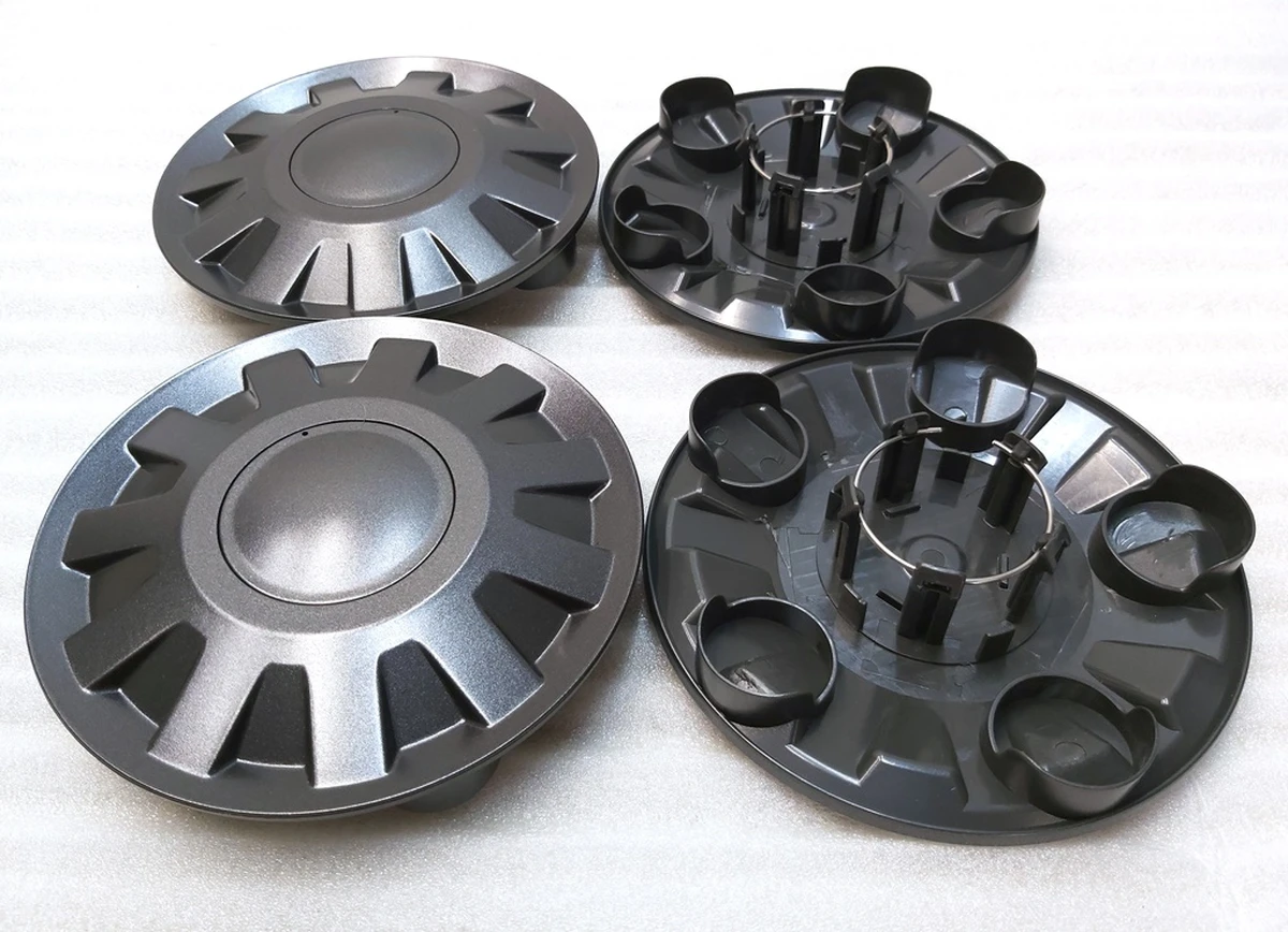 9 Ковпачок центральний колісного диска 21 дюйм (GREY) style2 (комплект 4 штуки) Tesla model 3, model Y 1188236-00-A