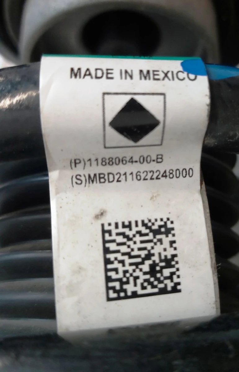 1 Модуль пружинний передній правий DM E3 AWD у зборі Tesla Model Y 1188368-00-F