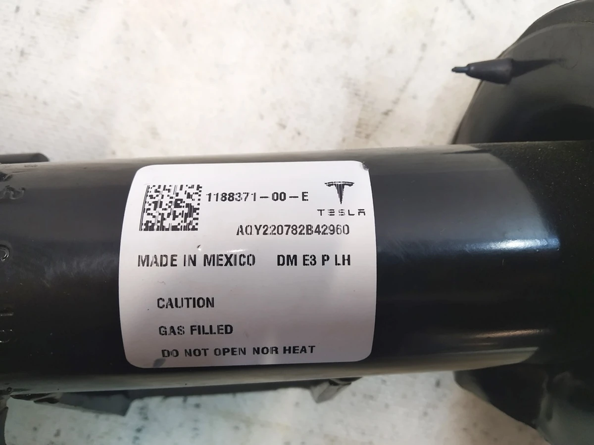 1 Модуль пружинний передній лівий DM E3 AWD в зборі Tesla model Y 1188371-00-E