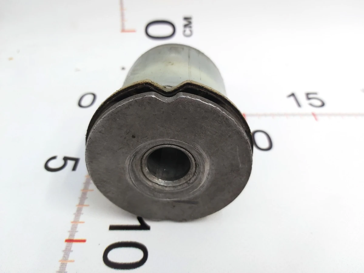 Rear subframe silent block, vertical, rear, h77(75)mm, d73(60)mm, M14 bolt, Tesla Model 3, 1103557-00, 1044451-00