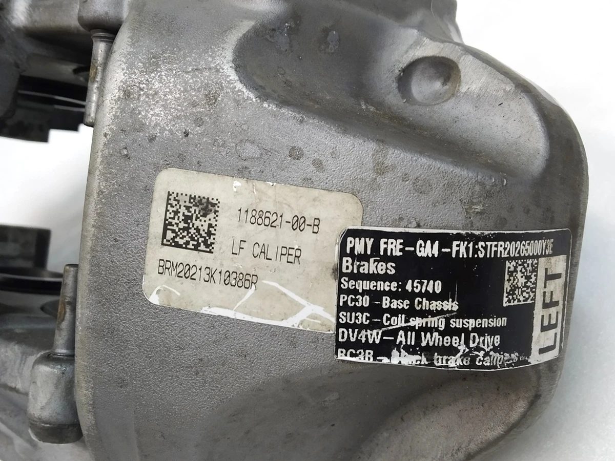 5 Супорт гальмівний передній лівий BASE BREMBO без гальмівних колодок Tesla Model Y 1188621-00-B