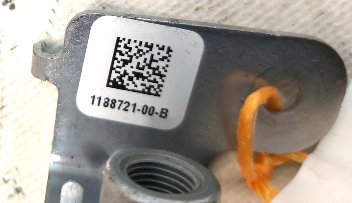 1 Brake hose assembly - Front - Left hand Tesla Model Y 1188721-00-B