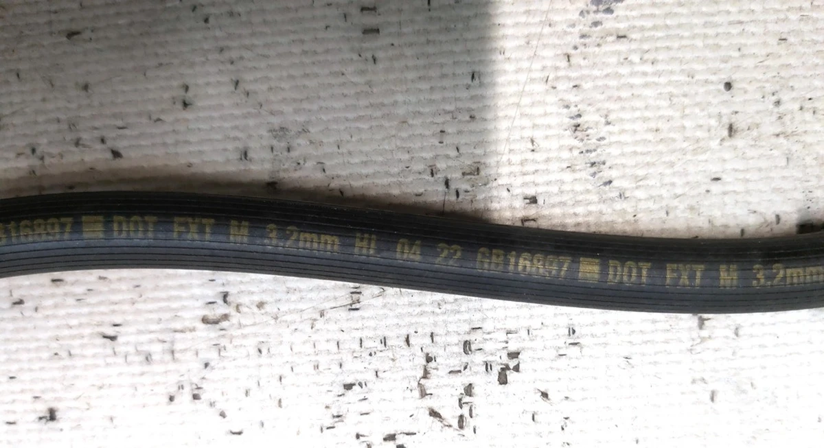 4 HOSE COMP RH,RR BRAKE, PERF assy Tesla model Y 1188734-00-A