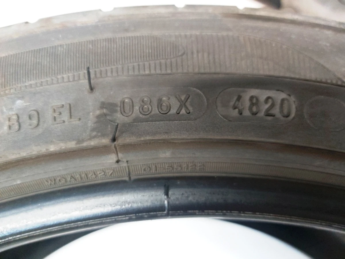 1 235/45R18 98W A/S MICHELIN TIRE PRIMACY MXM4 T1 4,45 mm data 48/20 Tesla model 3 1234215-00-A