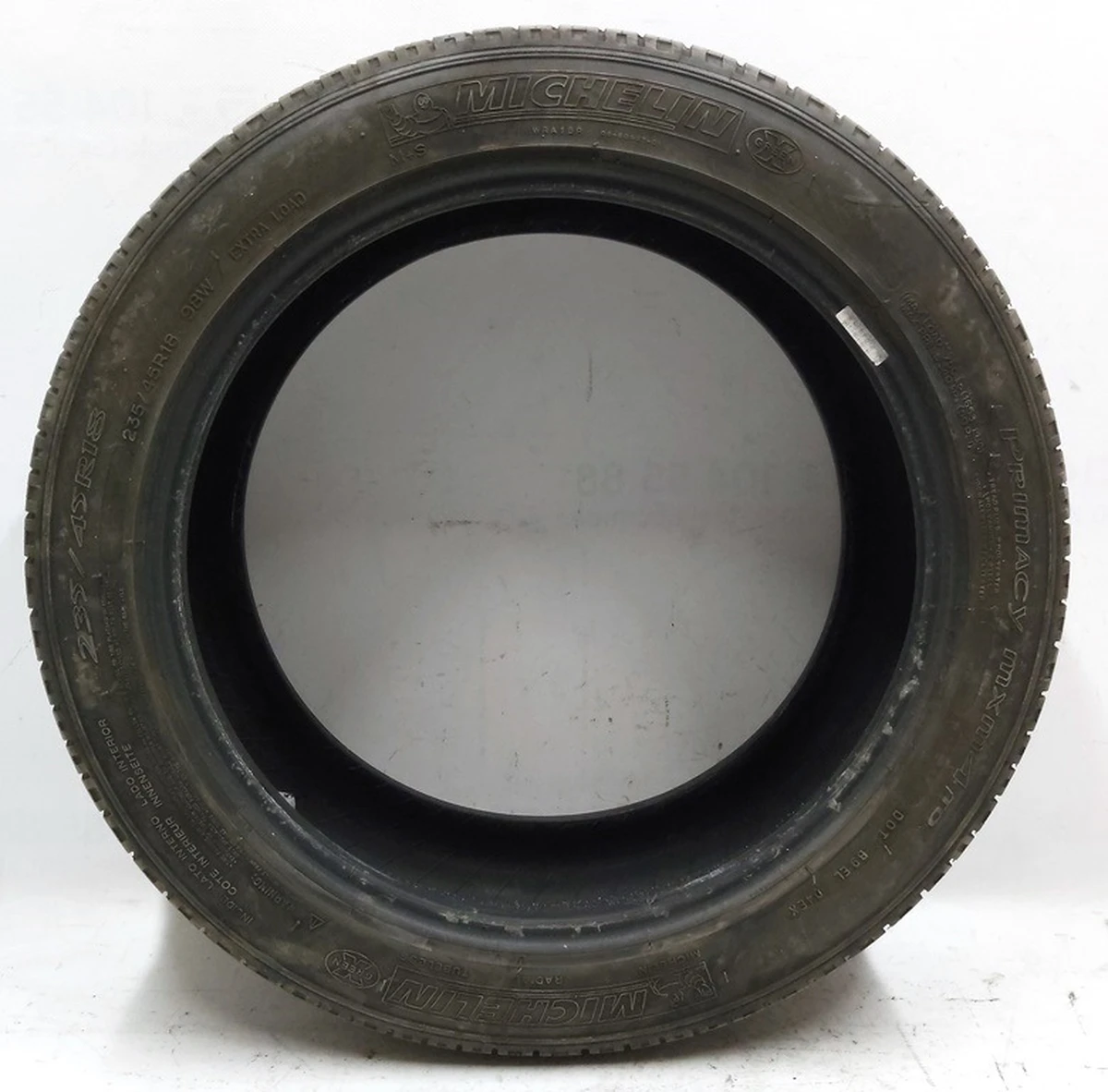 1 Шина 235/45R18 98W EXTRA LOAD MICHELIN PRIMACY MXM4 T0 (4.70mm) Tesla model 3 1234215-00-A