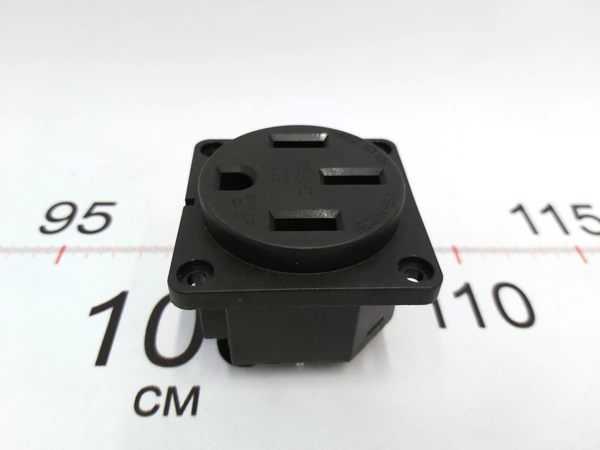 3 High-voltage socket NEMA 14-50R 50A-125 / 250V external for smart adapter 14-50 Gen2 (1099344-00) Tesla all models 14-50R NEMA