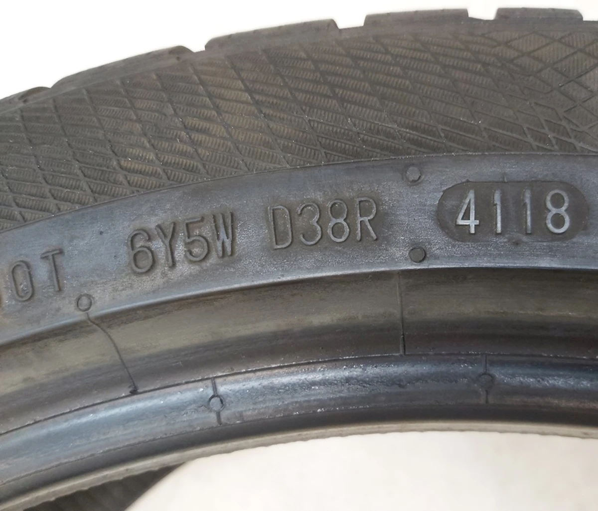 1 Шина 255/40R19 V XL CONTINENTAL WINTER CONTACT data 41/18 (7.70mm) Tesla Model S, Model S REST, Model S Feb 2021 1420241-00-B