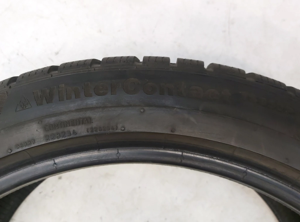 1 Шина 255/40R19 V XL CONTINENTAL WINTER CONTACT data 41/18 (6.10mm) Tesla Model S, Model S REST, Model S Feb 2021 1420241-00-B