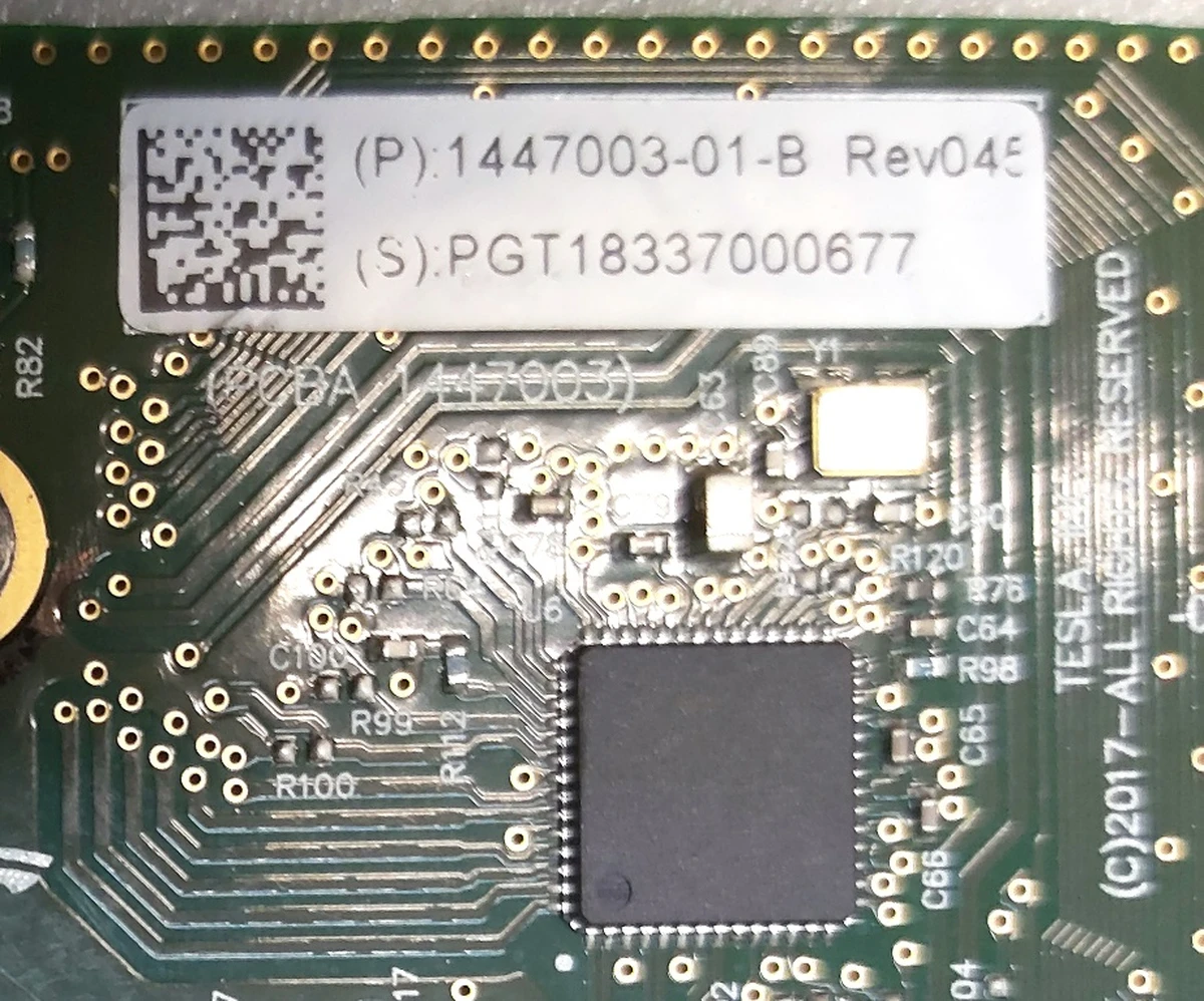 2 Модем EU (LTE) REV045 TELIT (INTEL) Tesla model S REST, model X, model 3, model Y 1521914-S1-B