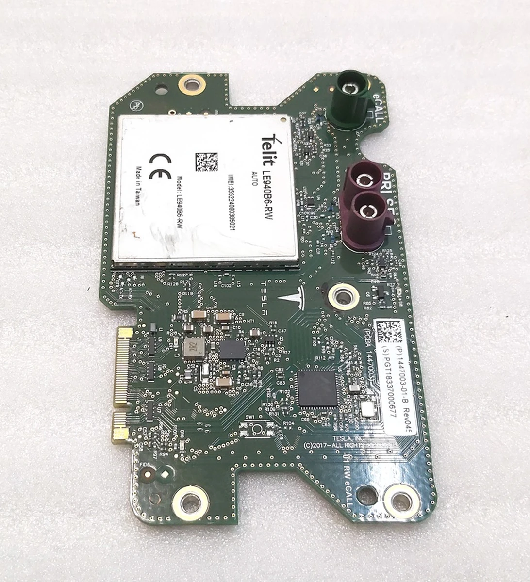 2 Модем EU (LTE) REV045 TELIT (INTEL) Tesla model S REST, model X, model 3, model Y 1521914-S1-B