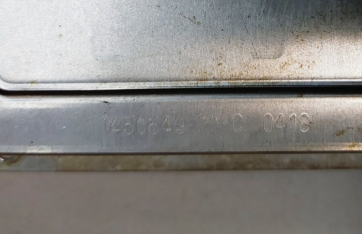 Направляюча потоку повітря охолодження плати центрального процесора MCU Tesla model S REST, model X 1451809-00-A