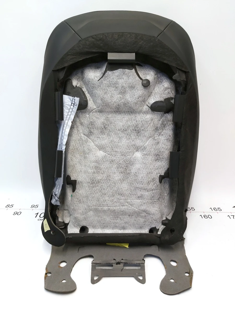 3 Heated driver's seat back cover with PREM PUR BLK filler for Tesla Model 3, Model Y 1456943-99-E
