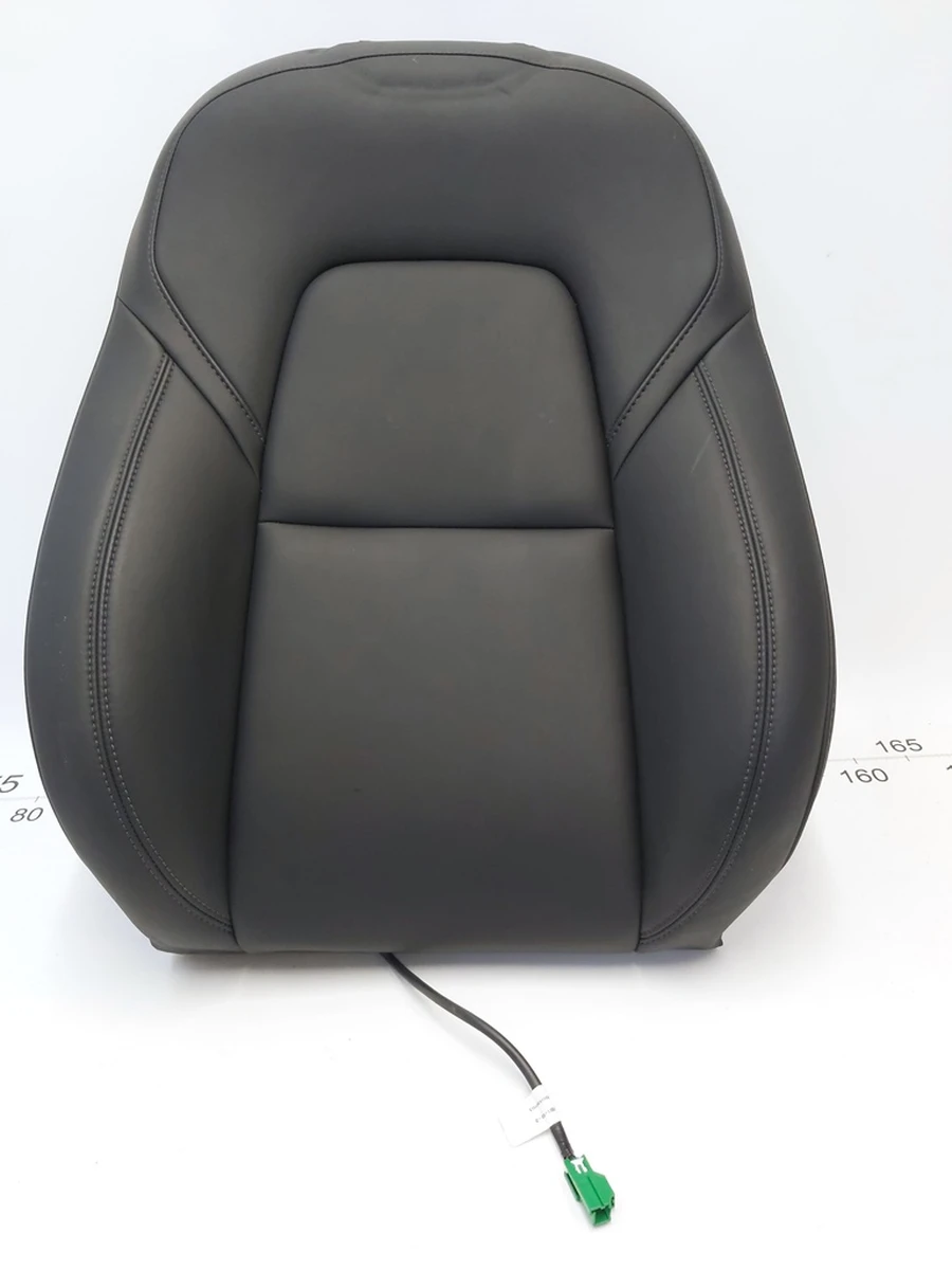 3 Heated driver's seat back cover with PREM PUR BLK filler for Tesla Model 3, Model Y 1456943-99-E