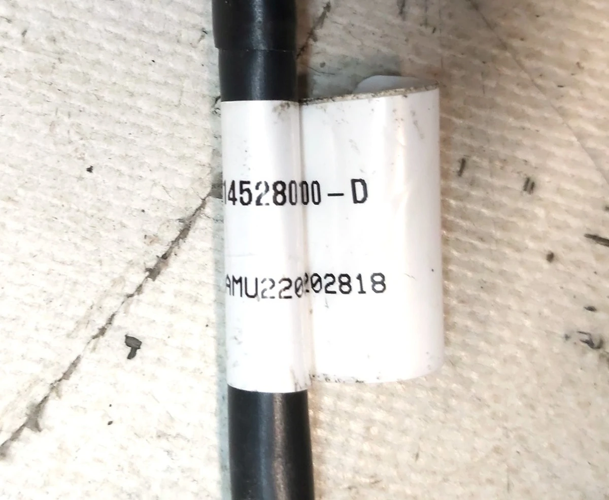 3 Heated driver's seat back cover with PREM PUR BLK filler with damage to Tesla model Y 1456943-99-E