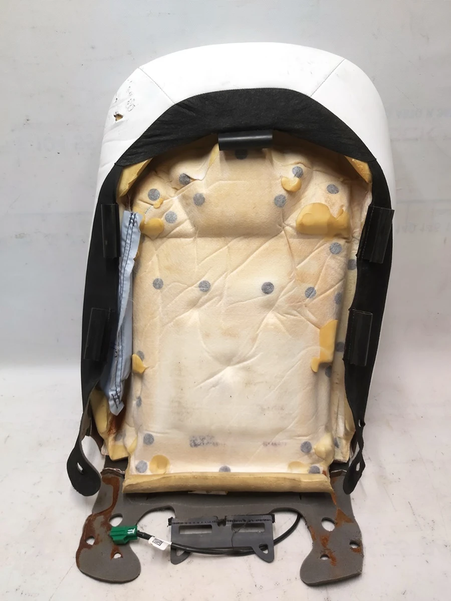 3 Обшивка спинки сидіння водія з наповнювачем, підігрівом WHITE Tesla Model 3, Model Y 1452890-92-F