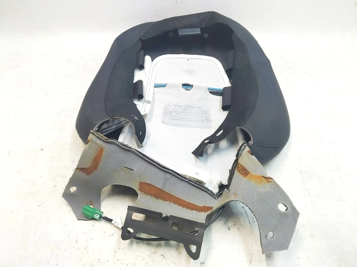 3 First row seatback trim assembly -left hand - PREM PUR BLACK Tesla Model 3, Model Y 1452890-91-J