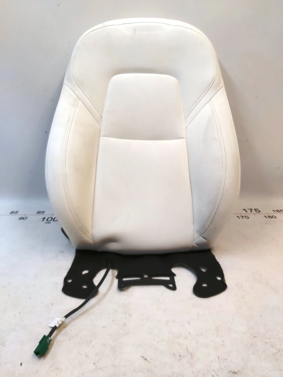 3 Обшивка спинки сидіння водія з наповнювачем, підігрівом WHITE Tesla Model 3, Model Y 1452890-92-F