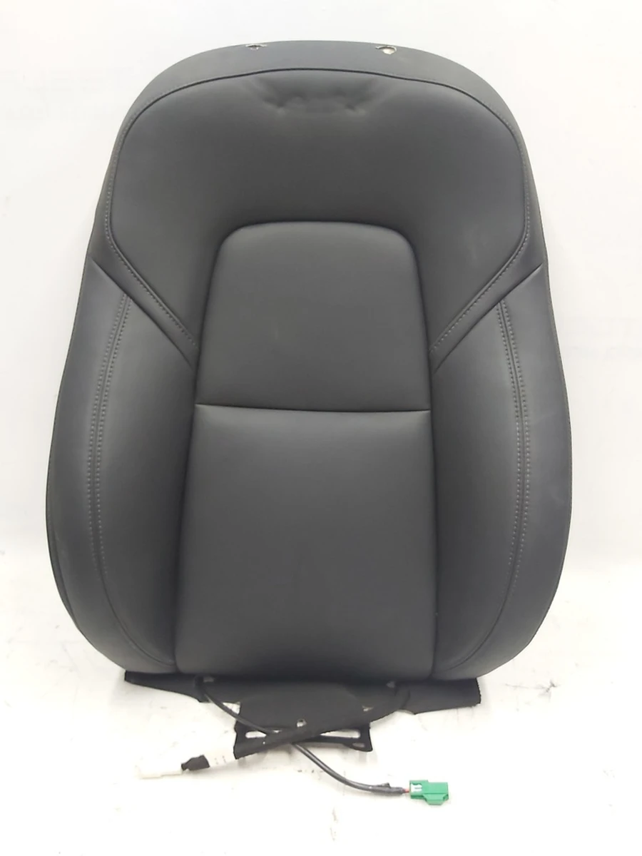14 1ST ROW SEATBACK TRIM ASSEMBLY - RIGHT HAND - PREM BLACK with foam Tesla model 3 1920673-01-A