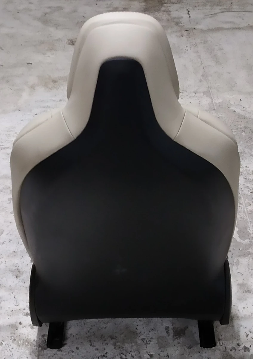 1 Сидіння водійське PUR CRM без блоку управління, подушки, датчика, проводки, кнопки з пошкодженням Tesla model S REST 9876540-03-A