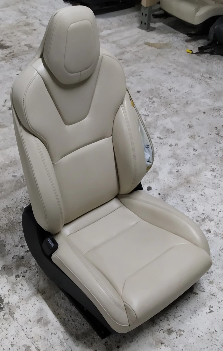 1 Сидіння водійське PUR CRM без блоку управління, подушки, датчика, проводки, кнопки з пошкодженням Tesla model S REST 9876540-03-A