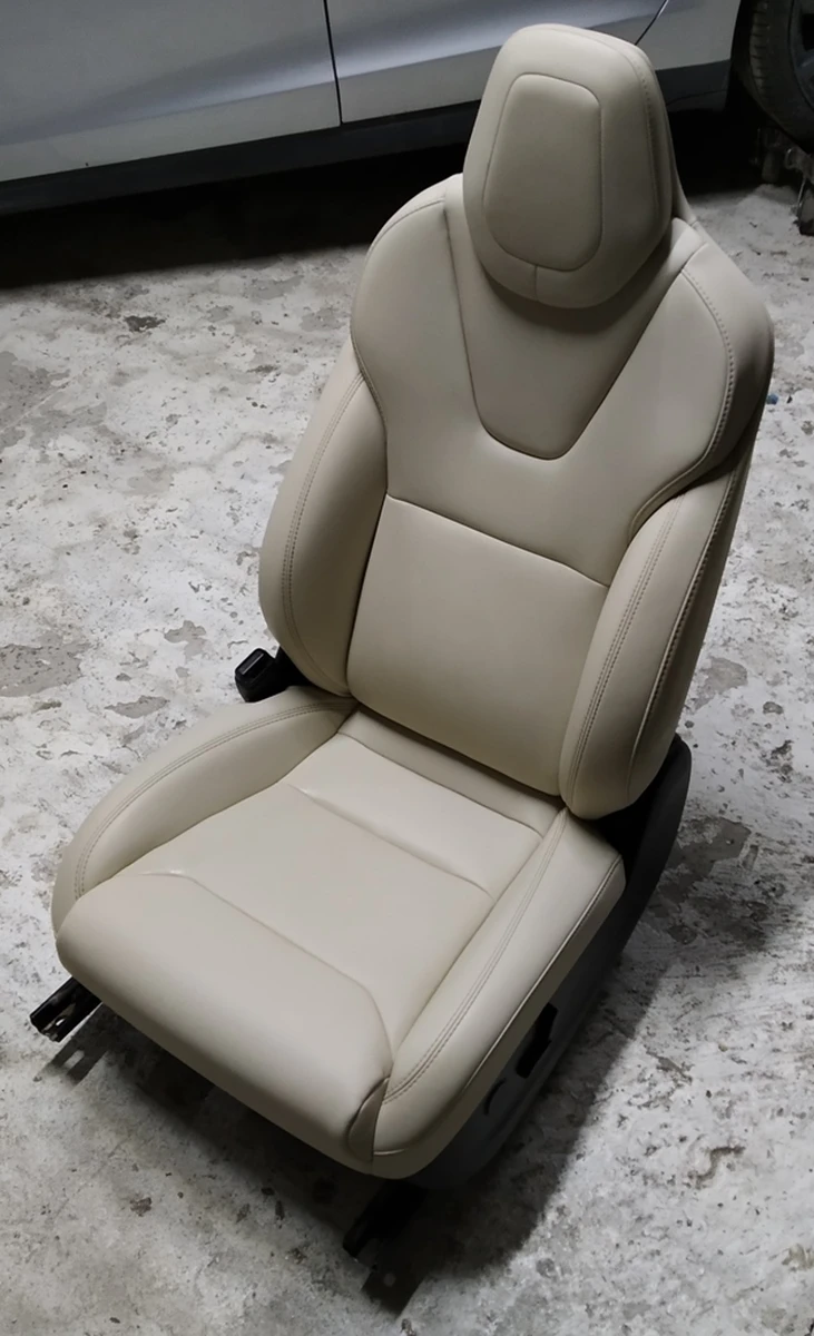 1 NA MX LHD 1R LH SEAT ASY PUR CRM without control unit, cushion, sensor Tesla model X 9876527-03-A