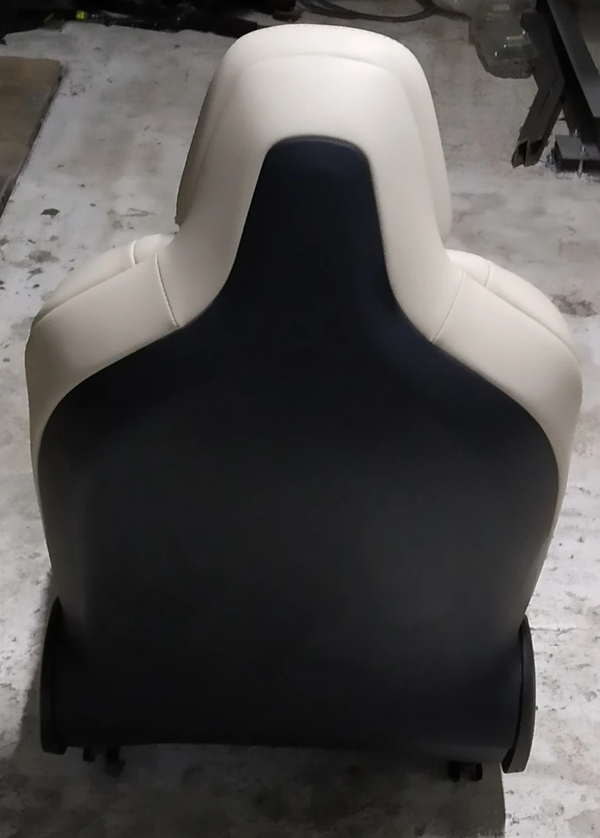 1 NA MX LHD 1R LH SEAT ASY PUR CRM without control unit, cushion, sensor Tesla model X 9876527-03-A