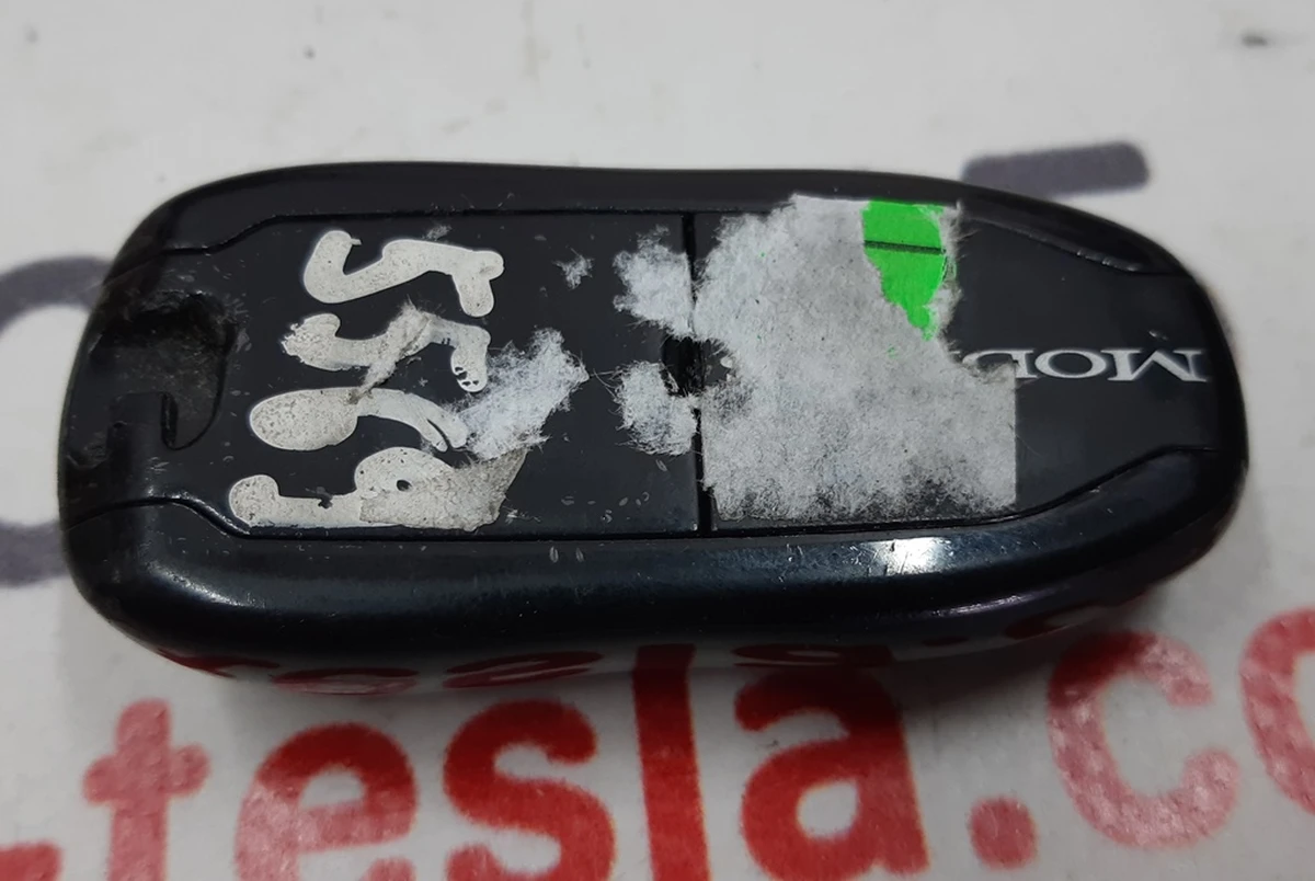 1 Ключ(брелок) відкриття автомобіля 315MHz (USA) без внутрішньої кнопки у розбір Tesla model S 1455940-00-A