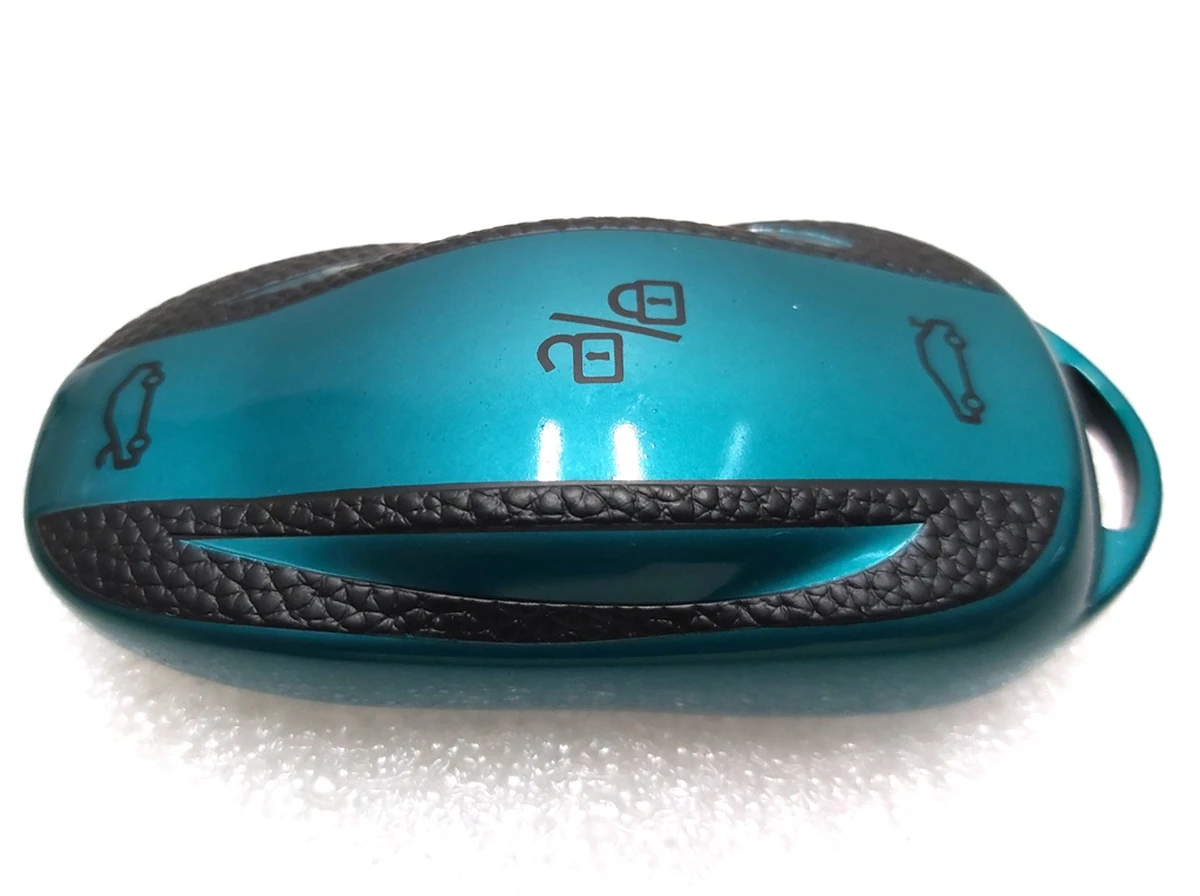 Protective case for car key (key fob) GREEN Tesla Model S, Model S REST, Model S Feb 2021, Model X, Model X Mar 2021 1054132-95-G