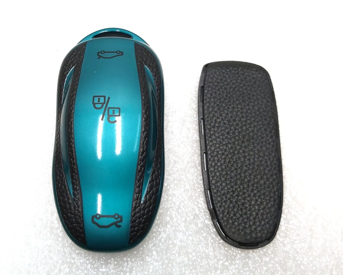 Protective case for car key (key fob) GREEN Tesla Model S, Model S REST, Model S Feb 2021, Model X, Model X Mar 2021 1054132-95-G