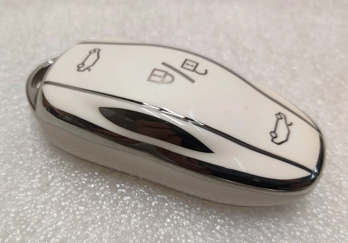 1 Чехол защитный для ключа (брелка) открытия автомобиля WS Tesla Model S, Model S REST, Model S Feb 2021, Model X, Model X Mar 2021 1054132-95-G