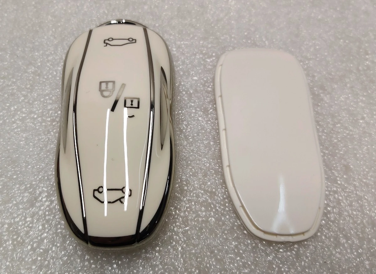 1 Чехол защитный для ключа (брелка) открытия автомобиля WS Tesla Model S, Model S REST, Model S Feb 2021, Model X, Model X Mar 2021 1054132-95-G