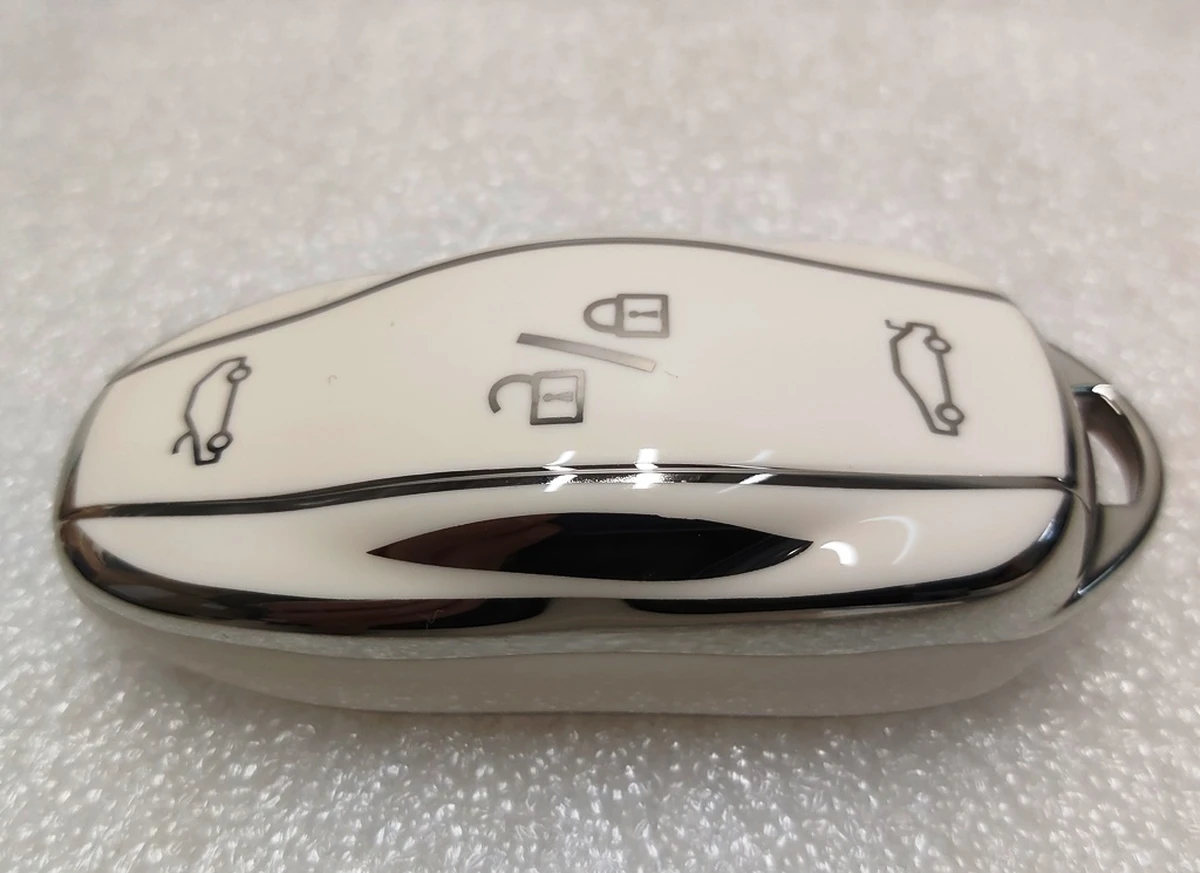 1 Чехол защитный для ключа (брелка) открытия автомобиля WS Tesla Model S, Model S REST, Model S Feb 2021, Model X, Model X Mar 2021 1054132-95-G